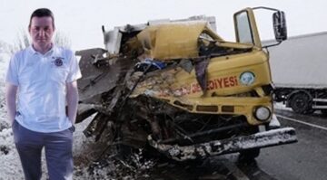 GENÇ MÜDÜR KAZADA CAN VERDİ!