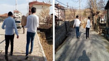 İHTİYAÇ SAHİPLERİNE GIDA YARDIMI