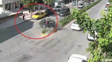 ÜZÜCÜ KAZA KAMERAYA YANSIDI!