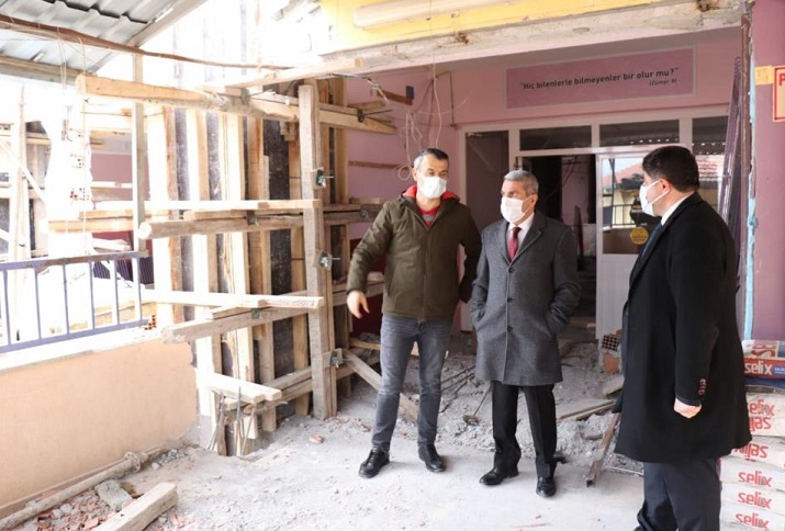 OKULLARDA BAKIM ONARIM ÇALIŞMASI