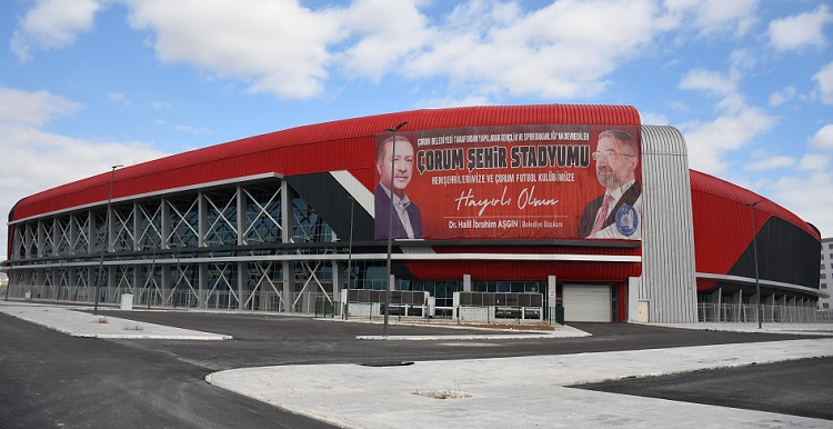 ÇORUM STADYUMU DEVLER LİGİNDE