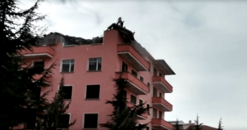 ÇORUM’DA BÖYLE YIKIM GÖRÜLMEDİ!