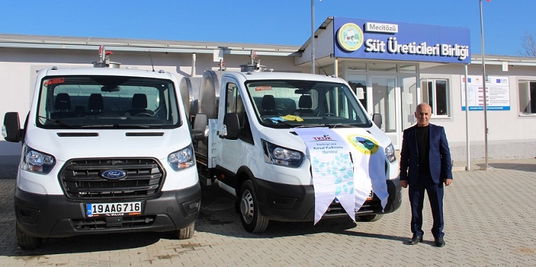 SÜT ÜRETİCİLERİ BİRLİĞİNE DESTEK