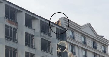 ÇATIYA ÇIKARAK İNTİHARA KALKIŞTI!