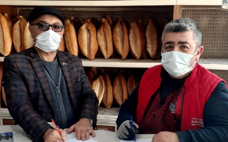 İLÇE ESNAFINDAN ÖRNEK DAVRANIŞ