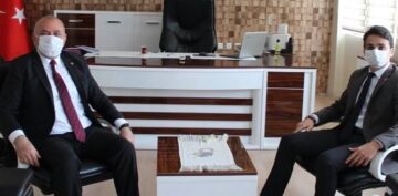 ORTAKÖY KAYMAKAMINI ZİYARET ETTİ