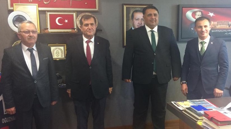ÇORUM’A DESTEK İÇİN GÖRÜŞTÜLER