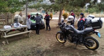 Çorum Jandarması virüs denetimi yaptı