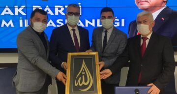 Sungurlu teşkilatından Ahlatcı’ya ziyaret