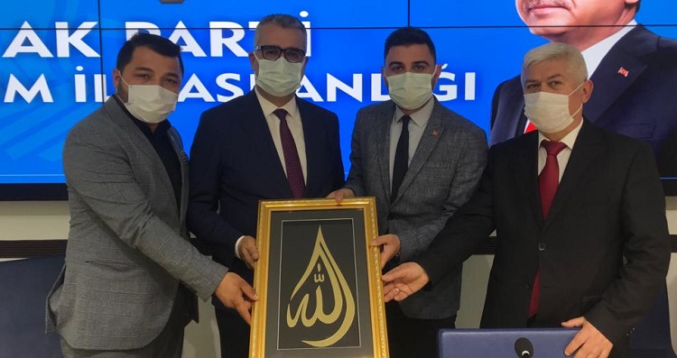 Sungurlu teşkilatından Ahlatcı’ya ziyaret