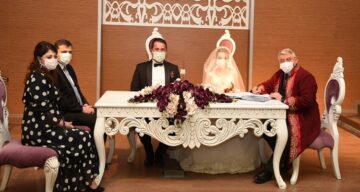 Hamza ve Melike’nin en mutlu günü