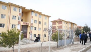 Çorum TOKİ’de toprak kayması oldu!