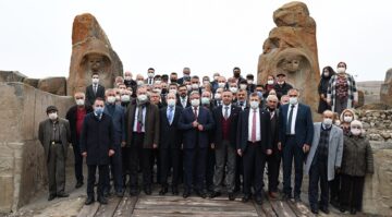 CHP Ekonomi Heyeti Alacahöyük’ü gezdi