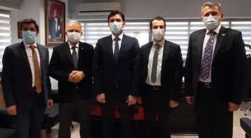 Adalet Bakanlığını ziyaret ettiler