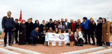 Başkan özel misafirlerini ağırladı