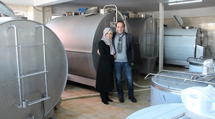 Karı koca çift hibe ile işlerini büyüttü