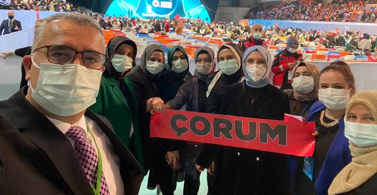 Büyük kongrede Çorum rüzgarı esti