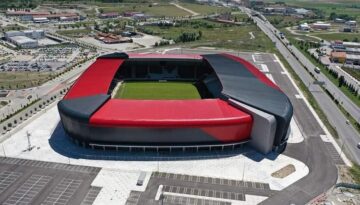 Çorum Şehir Stadyumu beşinci oldu