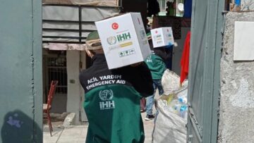 Çorum’da 110 aileye yardımda bulundular