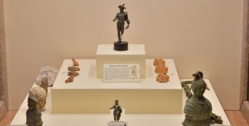 Hermes heykelciği Çorum müzesinde