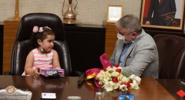 Belediye Başkanı minik Aymina oldu