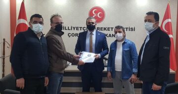 Başkan Karapıçak’a teşekkür ettiler