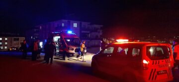 Otomobil takla attı şarampole devrildi