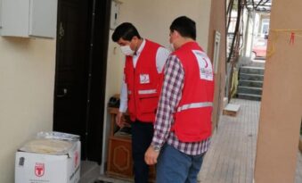 Kızılay’dan ihtiyaç sahiplerine yardım