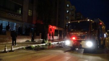 Depoda çıkan yangın korkuttu