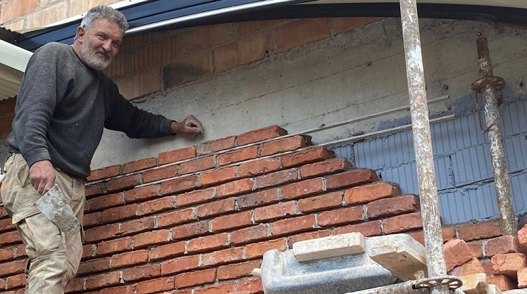 Çorumlu duvar ustasının hünerleri