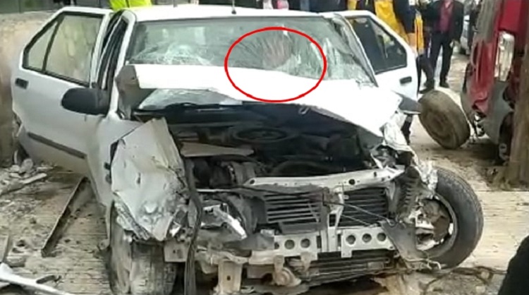 Sıkışan yaralıları itfaiye çıkardı!