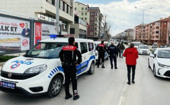 Polisin tatbikatı gerçek sanıldı!