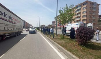 Karşıya geçerken canından oldu!