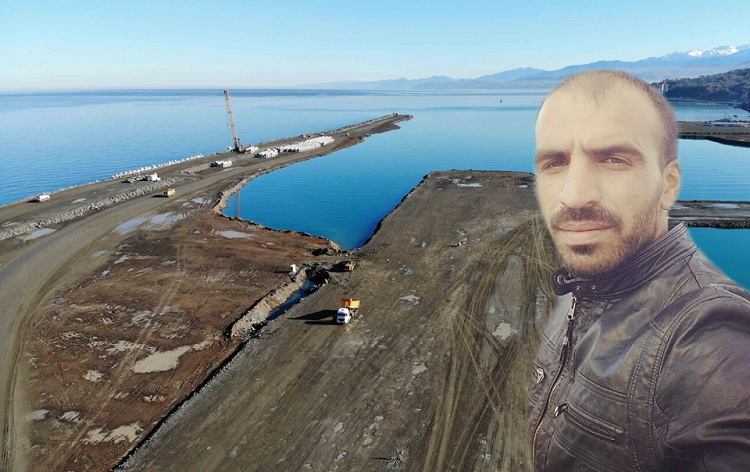 Havaalanı inşaatında can verdi