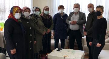 Şehit aileleri gönülleri fethetti