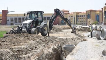 Altyapı çalışmaları devam ediyor