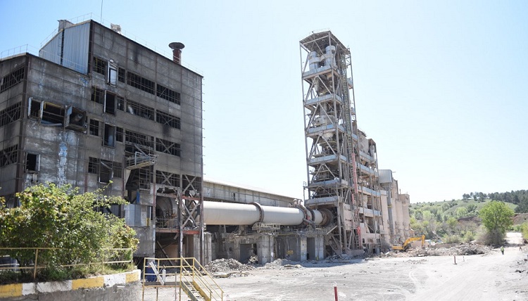 Çimento Fabrikası tarih oluyor!