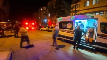 Park halindeki otomobile çarptı!