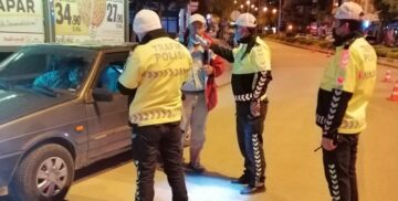 Alkollü sürücüler polise takıldı!