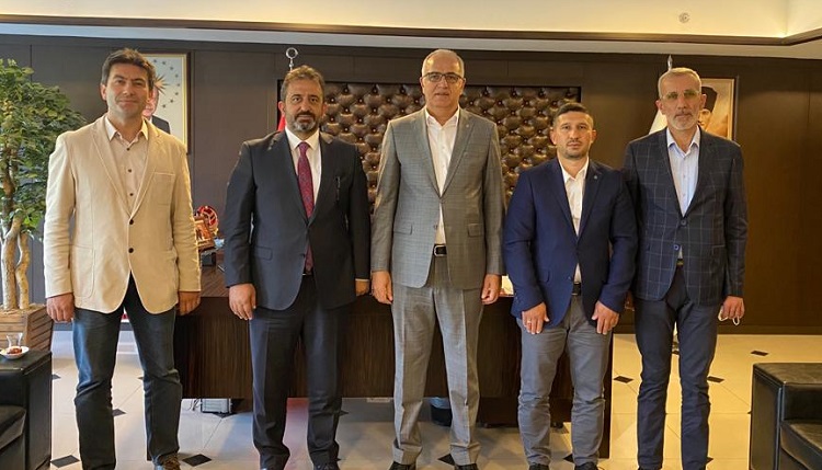 Federasyon başkanıyla istişare yaptılar