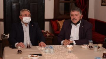 Halit Yıldırım’a veda yemeği