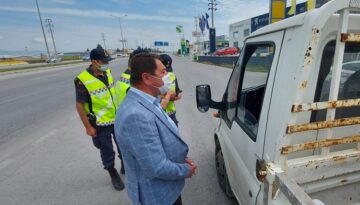 Ortak trafik uygulaması yapıldı