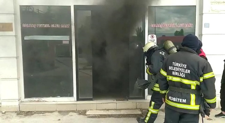 Yangın tatbikatı gerçek sanıldı