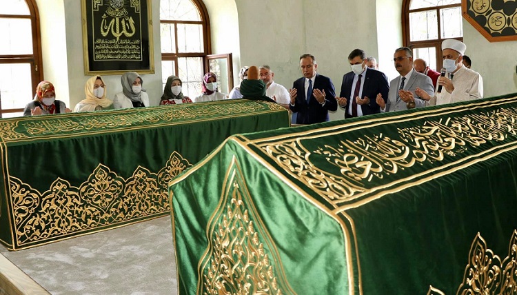 Puşideler dualar eşliğinde değiştirildi