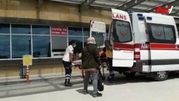 Paraşütçü genç hastanelik oldu