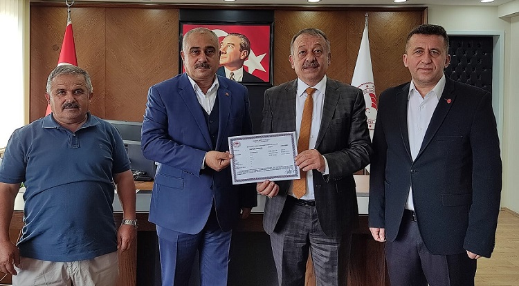 Hastalıktan Ari işletme belgesi aldı