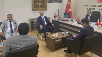 Genel Başkan’dan Çorum MHP’ye ziyaret