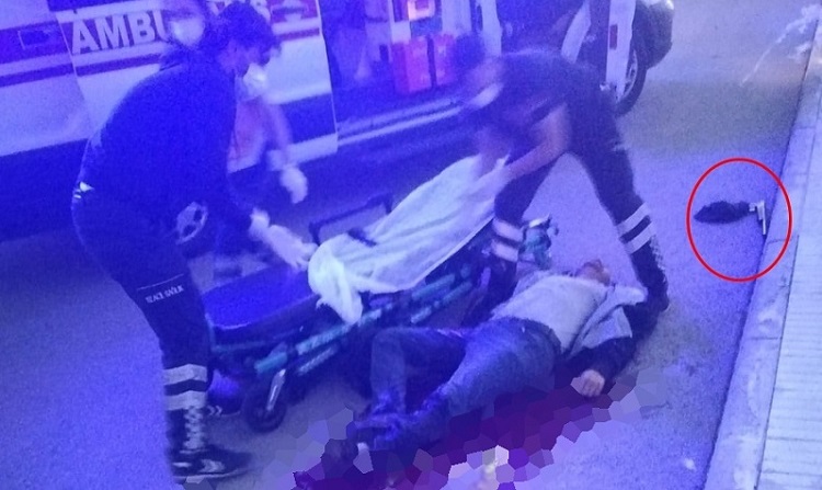 Silahla vuruldu ağır yaralandı