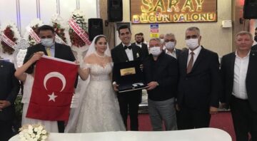 Ceydanur ve Yunus’un en mutlu günü