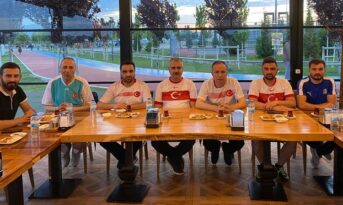 Vefa sporlu gençlerle sohbet ettiler